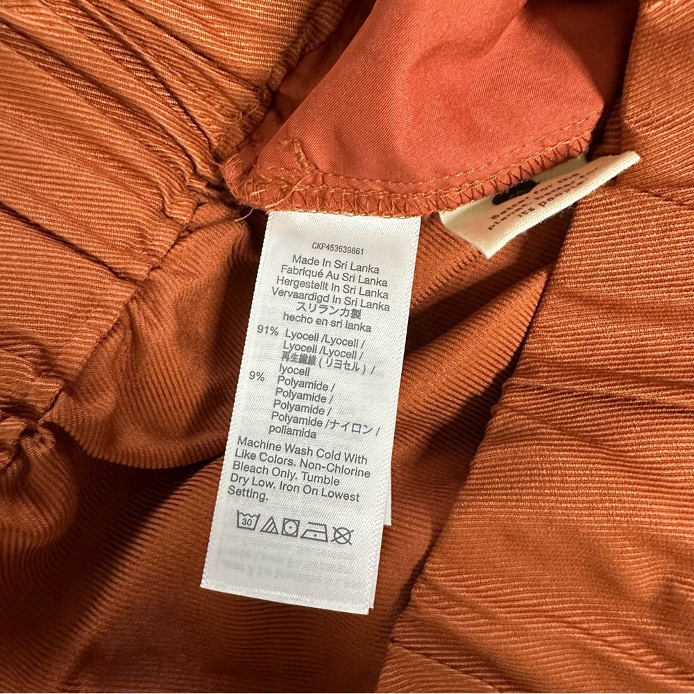 Madewell Women’s Tapered Huston Pull-On Crop Pants XL - Picture 9 of 9